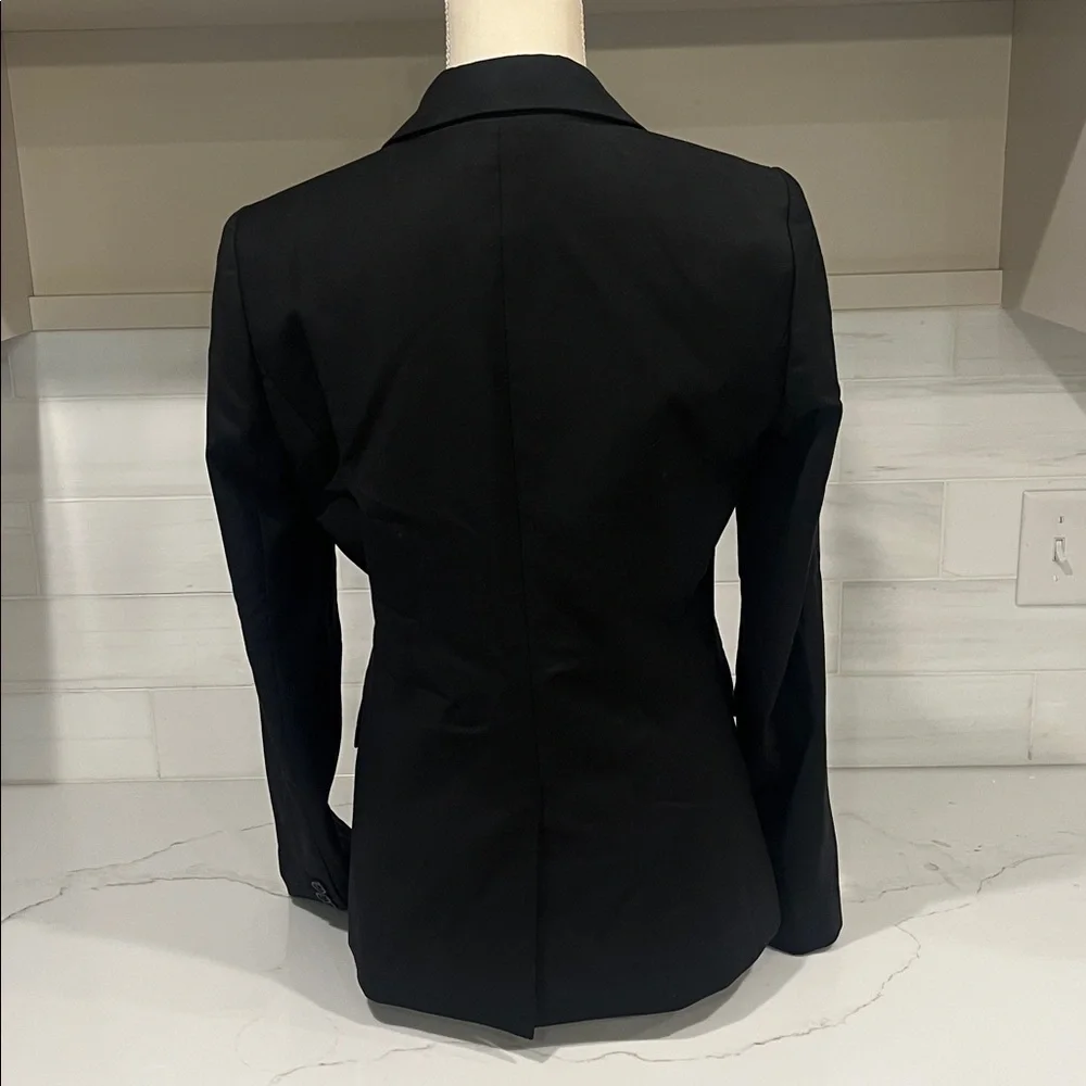 J. Crew Single Breasted Wool Classic Black Blazer 6